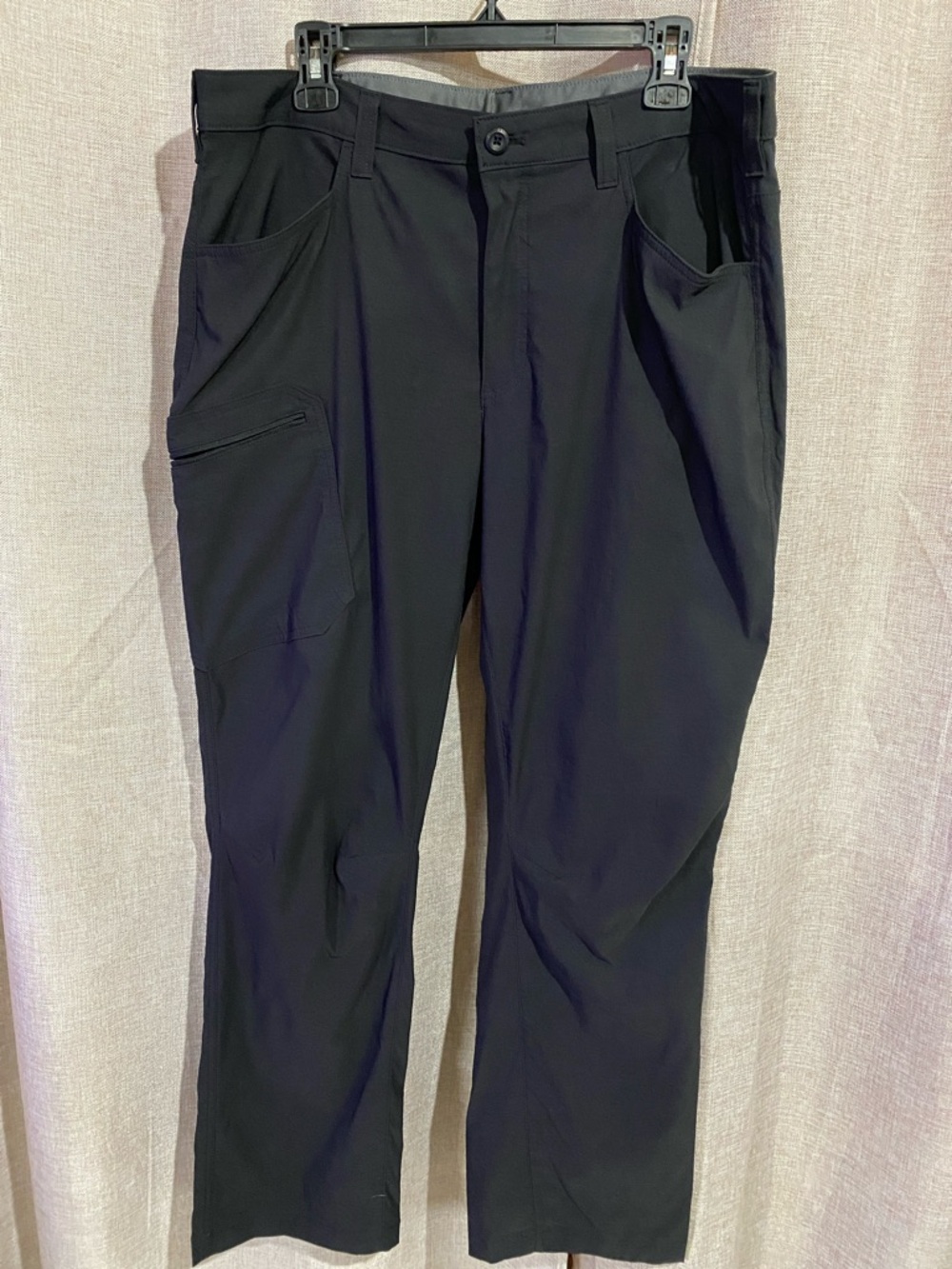 Eddie Bauer Black Men's Cargo Pants 38/32